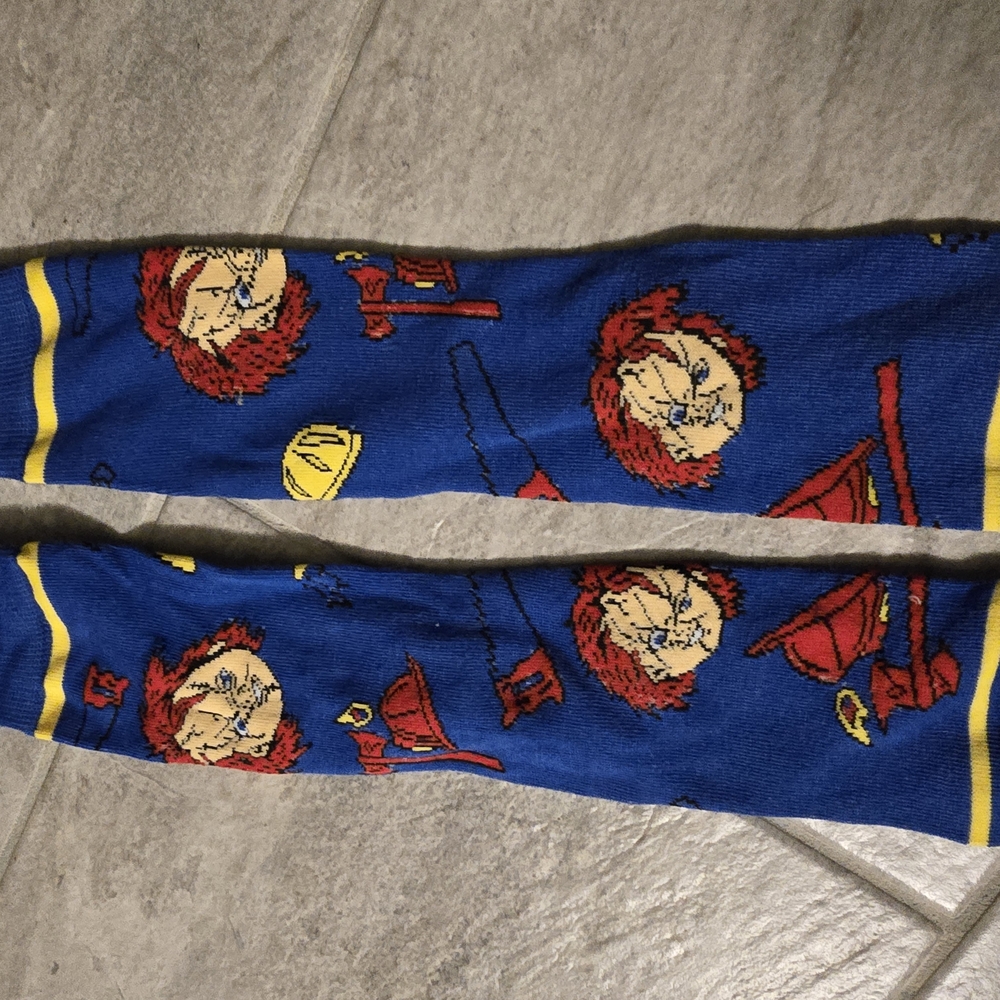Chuckie Casual Socks "Wanna Play?"